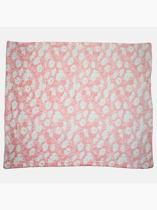 Tom Kids - Plaid morbido per bambina con motivi floreali - Kiabi