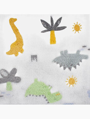 Tom Kids - Plaid morbido per bambino con motivi di dinosauri