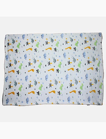 Tom Kids - Plaid morbido per bambino con motivi di dinosauri