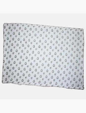Tom Kids - Plaid morbido per neonato con motivi elefanti
