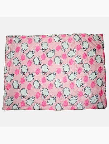 Tom Kids - Plaid neonato con fantasia pecorelle e nuvole