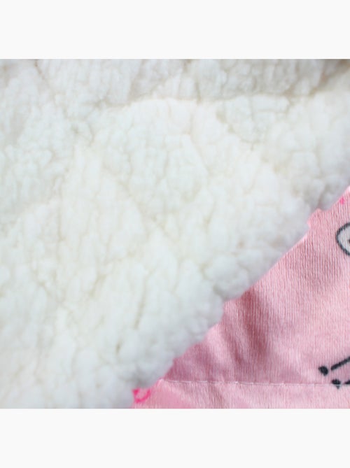 Tom Kids - Plaid neonato con fantasia pecorelle e nuvole - Kiabi