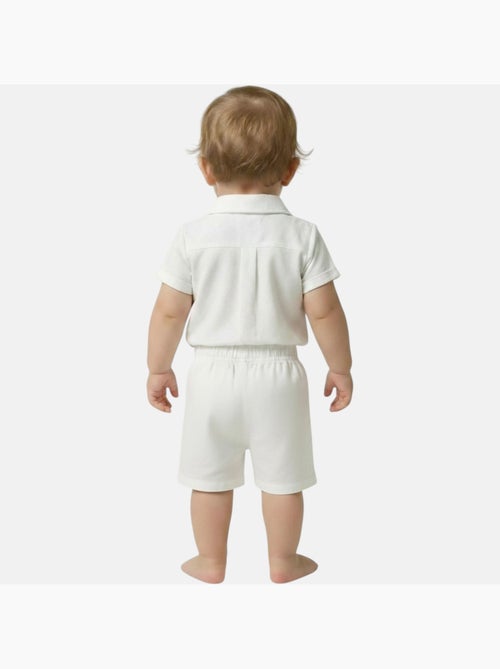 Tom kids - set da cerimonia composto da camicia e pantaloncini - Kiabi