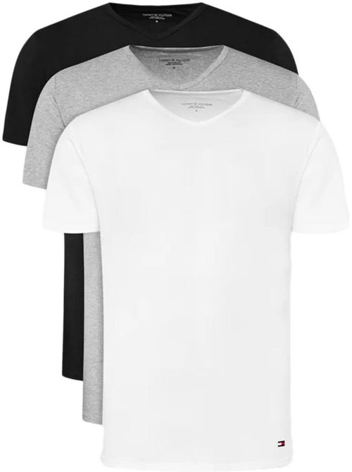 Tommy Hilfiger Set 3 T-Shirt Uomo Stretch - Kiabi Tommy Hilfiger Set 3 T-Shirt Uomo Stretch - Kiabi