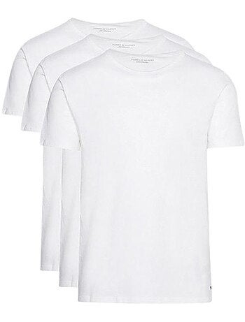 Tommy Hilfiger Set 3 T-Shirt Uomo Stretch