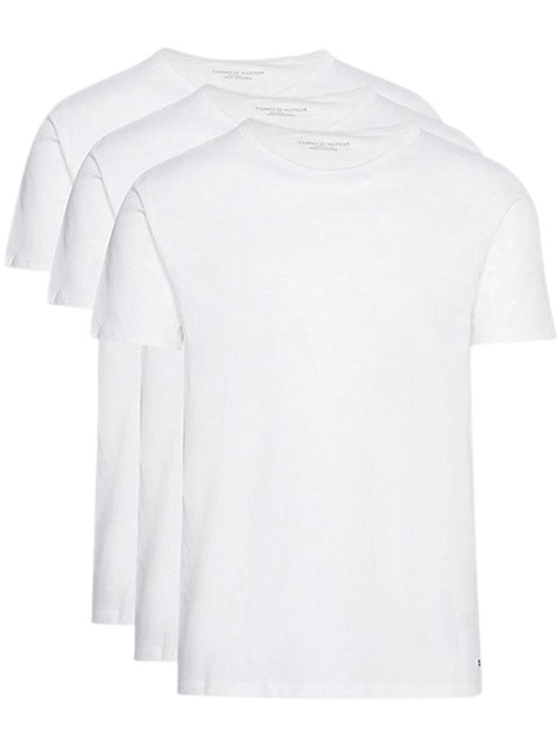 Tommy Hilfiger Set 3 T-Shirt Uomo Stretch Bianco - Kiabi