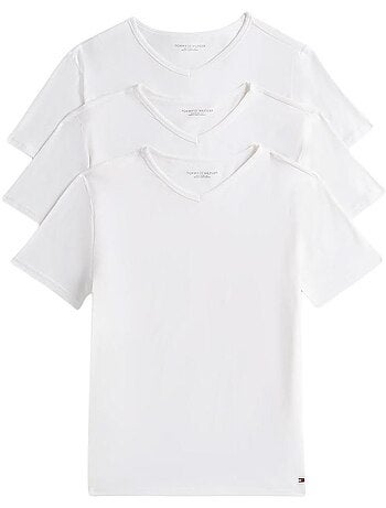 Tommy Hilfiger Set 3 T-Shirt Uomo Stretch
