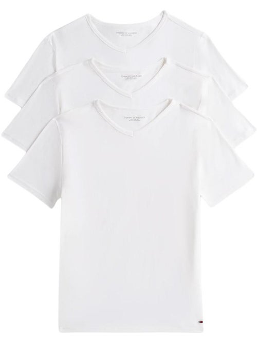 Tommy Hilfiger T-Shirt Uomo Stretch - Confezione da 3 - Kiabi Tommy Hilfiger T-Shirt Uomo Stretch - Confezione da 3 - Kiabi