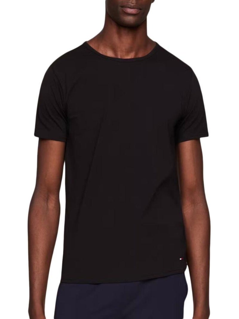 Tommy Hilfiger T-shirt Uomo Stretch Confezione da 3 Nero - Kiabi