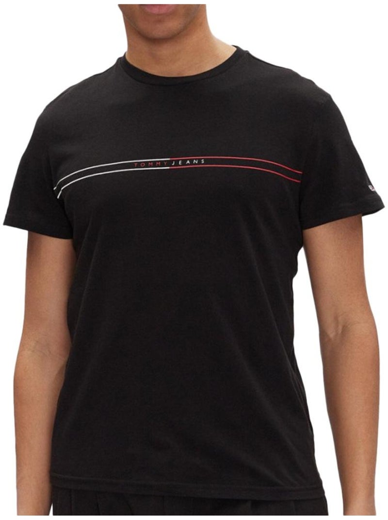 Tommy Jeans Set 2 T-shirt Uomo Nero - Kiabi