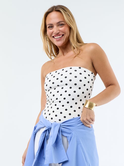 Top a bustier - Kiabi