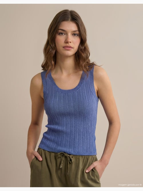 Top a coste, MO Fashion - Kiabi Top a coste, MO Fashion - Kiabi