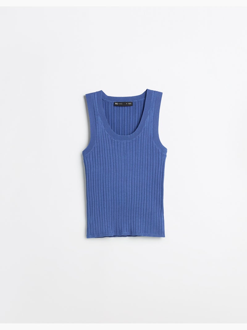 Top a coste, MO Fashion Blu - Kiabi