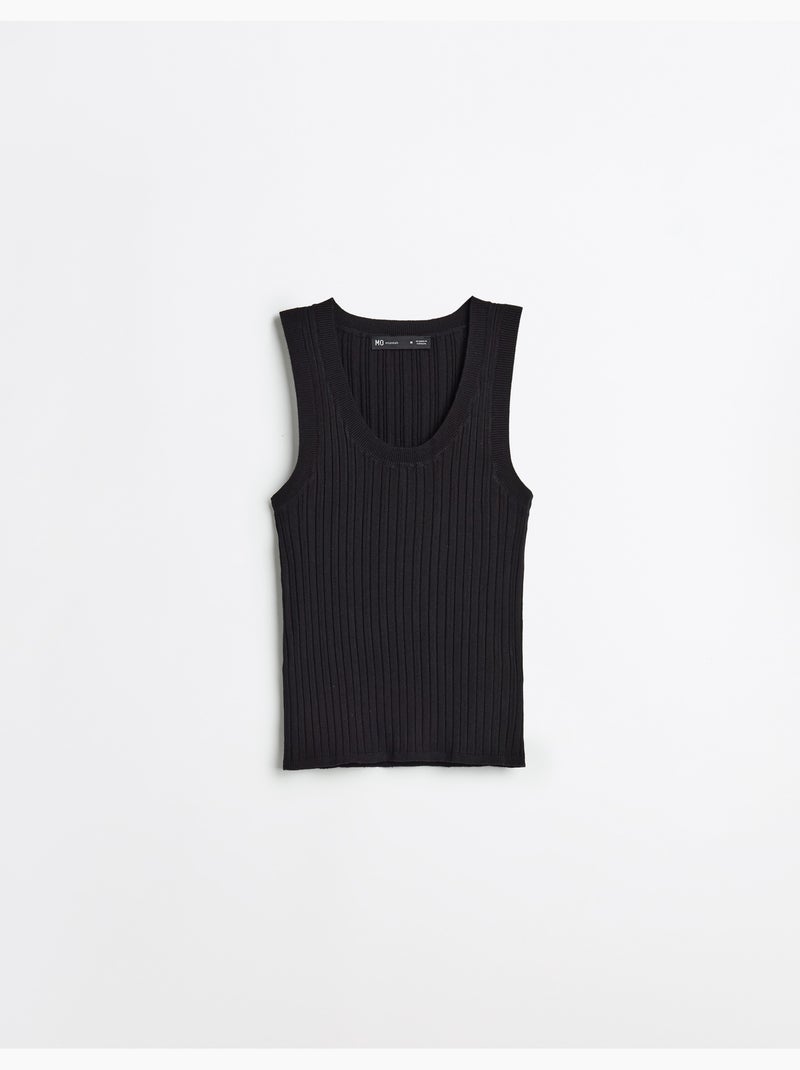 Top a coste, MO Fashion Nero - Kiabi