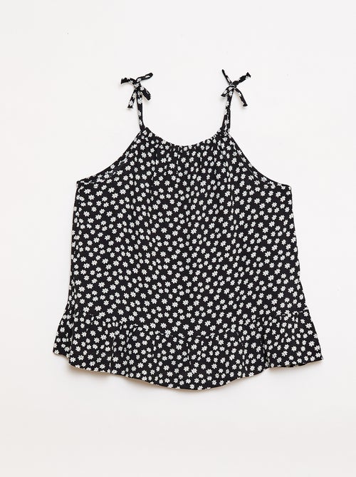 Top a fantasia con spalline sottili - Kiabi