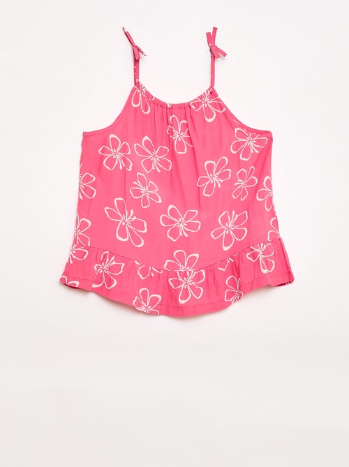 Top a fantasia con spalline sottili - Kiabi