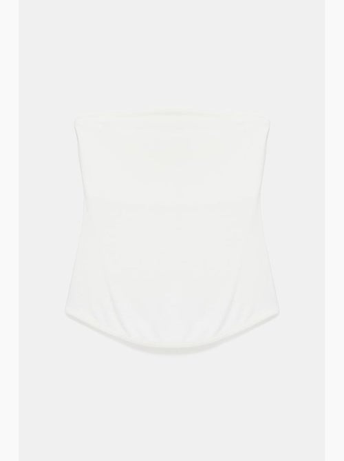 Top a fascia crop senza spalline da donna dilvin - Kiabi