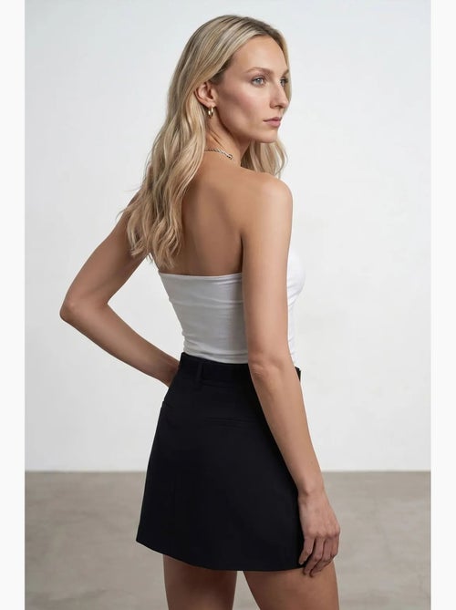 Top a fascia crop senza spalline da donna dilvin - Kiabi