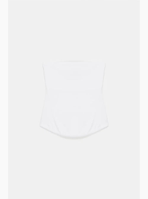Top a fascia crop senza spalline da donna dilvin - Kiabi