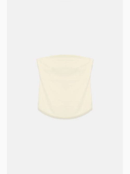 Top a fascia crop senza spalline da donna dilvin - Kiabi