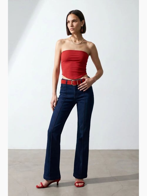 Top a fascia crop senza spalline da donna dilvin - Kiabi Top a fascia crop senza spalline da donna dilvin - Kiabi