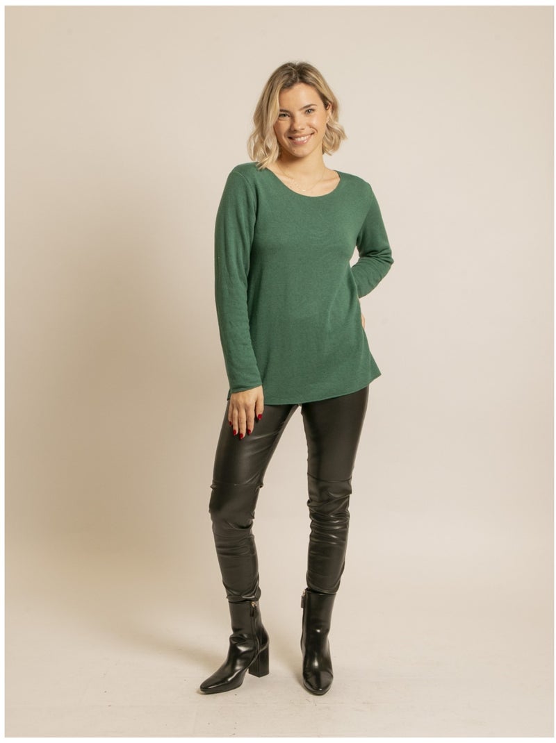 Top a maniche lunghe FIANOLA Verde - Kiabi