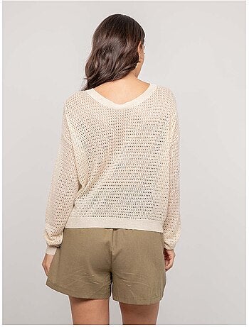 Top a maniche lunghe in maglia KALEO