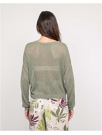 Top a maniche lunghe in maglia KALEO