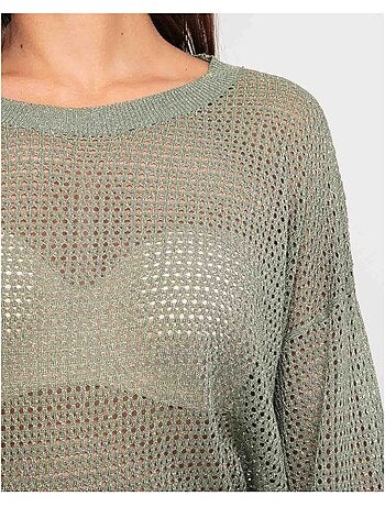 Top a maniche lunghe in maglia KALEO