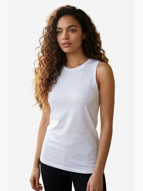 Top active da donna in cotone ed elastan tommy - Kiabi Top active da donna in cotone ed elastan tommy - Kiabi