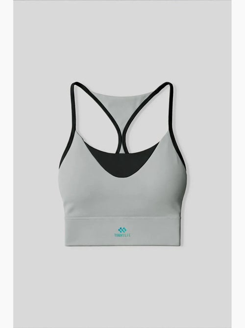 Top active da donna in poliestere ed elastan tommy - Kiabi