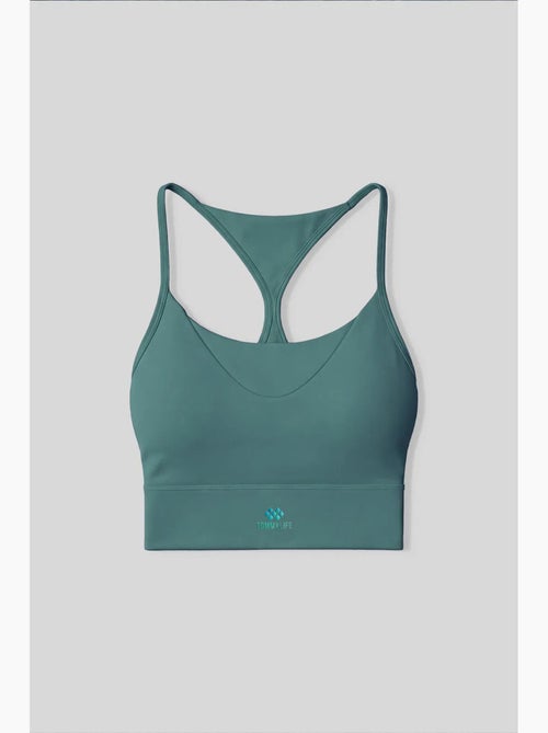 Top active da donna in poliestere ed elastan tommy - Kiabi