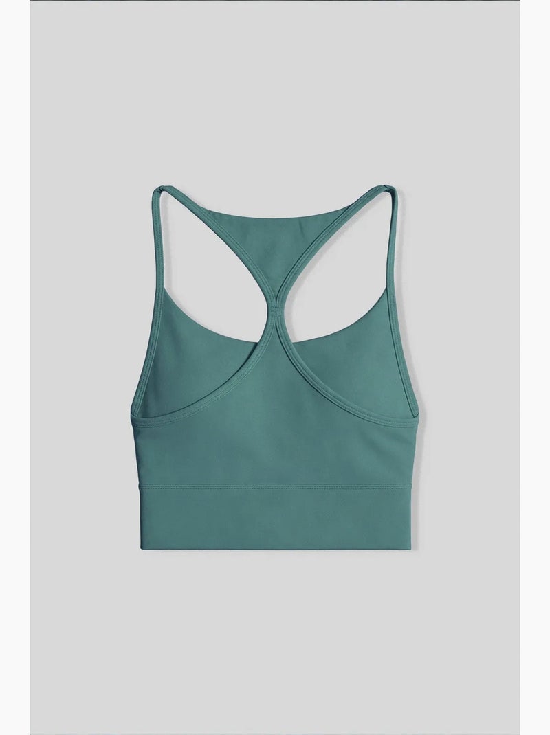 Top active da donna in poliestere ed elastan tommy Verde - Kiabi
