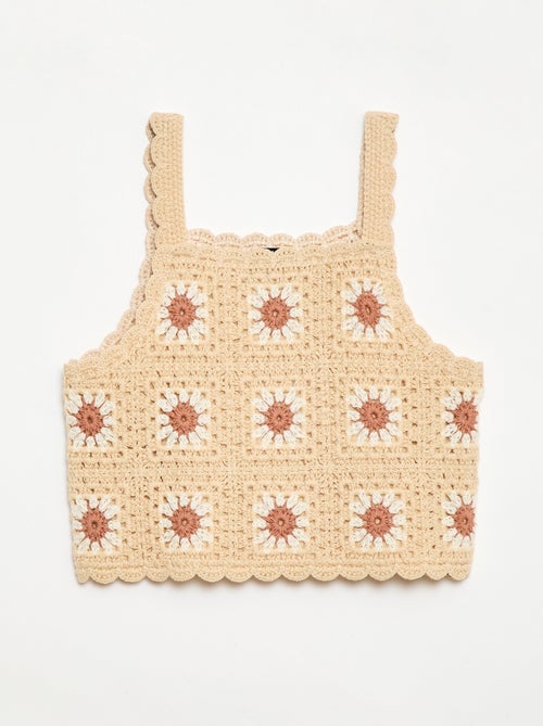 Top all'uncinetto - Kiabi