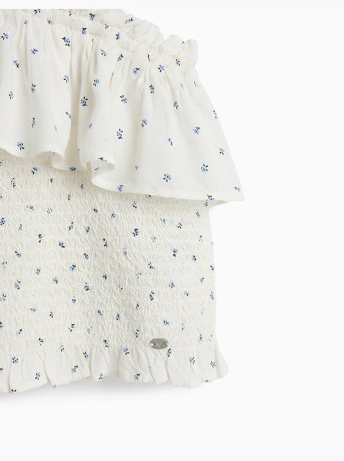 Top asimmetrico con volant, MO Fashion - Kiabi Top asimmetrico con volant, MO Fashion - Kiabi