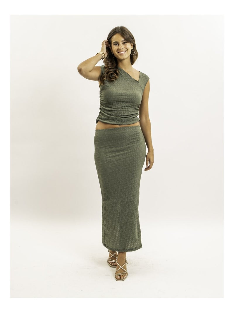 Top asimmetrico FAYLA Cachi - Kiabi