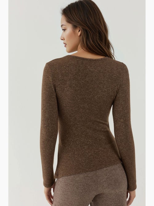 Top basic in misto viscosa hiccup - Kiabi