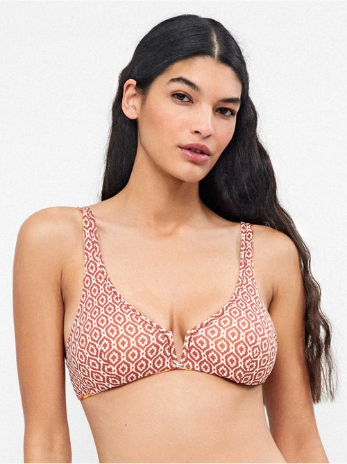Top bikini a capacità reversibile - Kiabi Top bikini a capacità reversibile - Kiabi