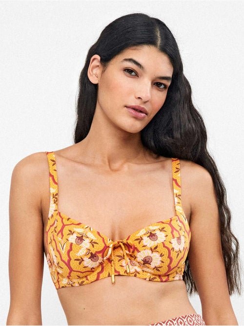 Top bikini a coppa senza imbottitura - Kiabi Top bikini a coppa senza imbottitura - Kiabi