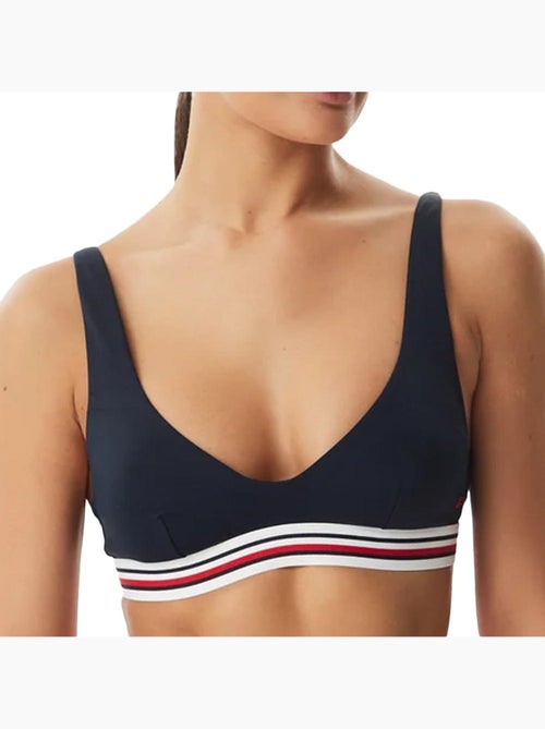 Top bikini a fascia da donna tommy hilfiger a righe - Kiabi Top bikini a fascia da donna tommy hilfiger a righe - Kiabi