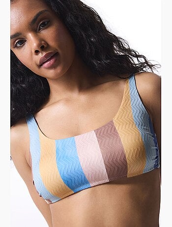 Top bikini a righe kiera penti