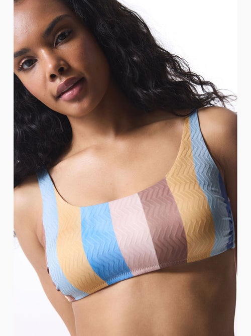 Top bikini a righe kiera penti - Kiabi Top bikini a righe kiera penti - Kiabi