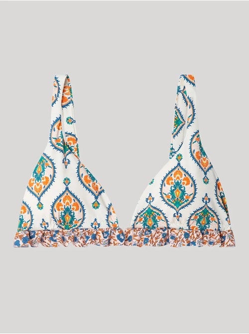 Top bikini a triangolo senza ferretto - Kiabi Top bikini a triangolo senza ferretto - Kiabi