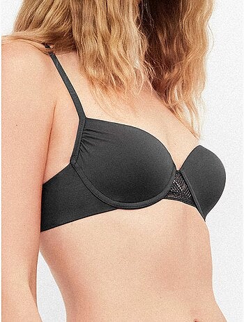 Top bikini balconette liscio