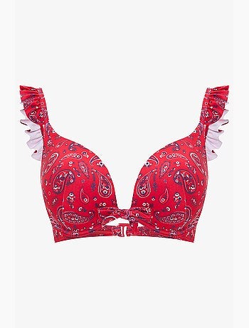 Top bikini bandana intense push-up penti