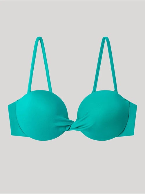 Top bikini bandeau a tinta unita - Kiabi Top bikini bandeau a tinta unita - Kiabi