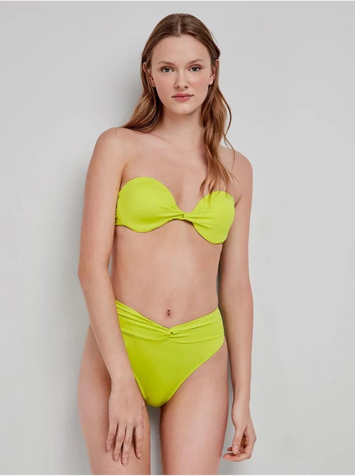 Top bikini bandeau a tinta unita - Kiabi Top bikini bandeau a tinta unita - Kiabi