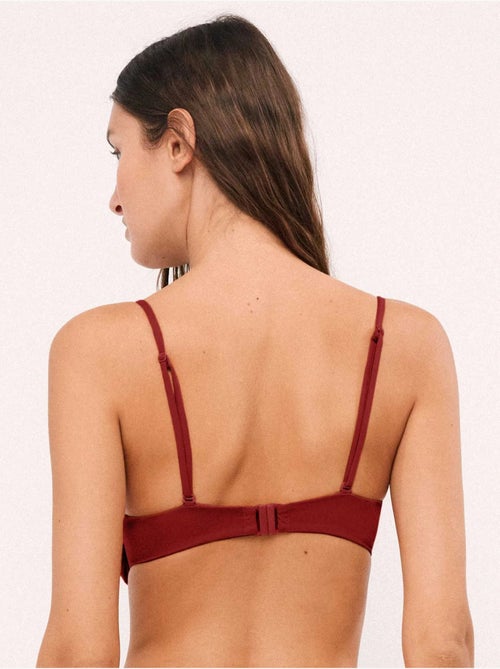 Top bikini bandeau con coppe estraibili - Kiabi Top bikini bandeau con coppe estraibili - Kiabi