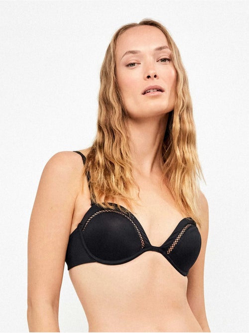 Top bikini bandeau con scollo profondo - Kiabi Top bikini bandeau con scollo profondo - Kiabi