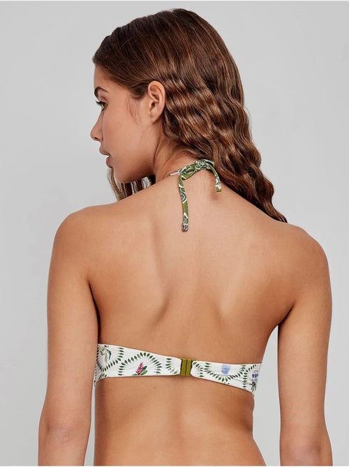Top bikini bandeau fantasia floreale - Kiabi Top bikini bandeau fantasia floreale - Kiabi